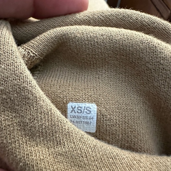 Lululemon Scuba Oversized Funnel-Neck Half Zip Filbert Tan - Picture 7 of 7